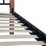 Двуспальная металлическая кровать TPRO- ALBA 1600х2000 beige E1793