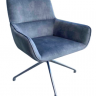 Кресло Premium EVRO- Donald C2526V вельвет тёмно-серый    