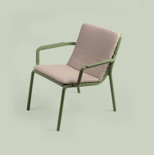 Кресло из полипропилена Nardi DEI- Doga Relax с подушкой Lino
