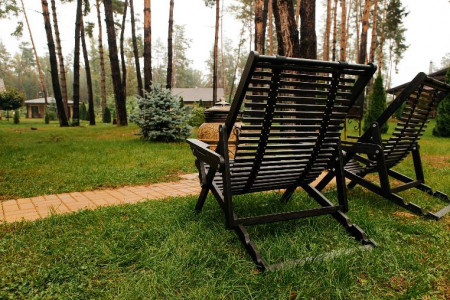 Кресло шезлонг деревянный Ws- WOOD Chalet chair Ламели