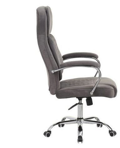 Кресло офисное на роликах MFF- Oliver серый