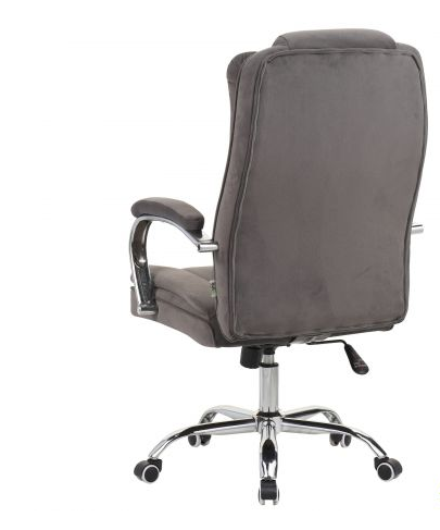 Кресло офисное на роликах MFF- Julian серый 
