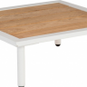 Стол кофейный с деревянной столешницей Alexander Rose TEA- BEACH LOUNGE SIDE TABLE - ROBLE TOP