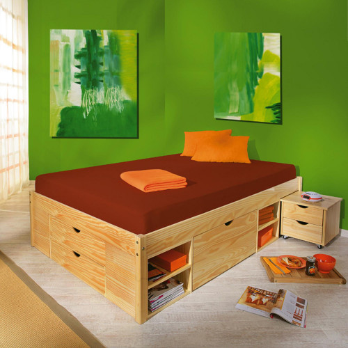 IDEA Многофункциональная двуспальная кровать KLASA 160x200