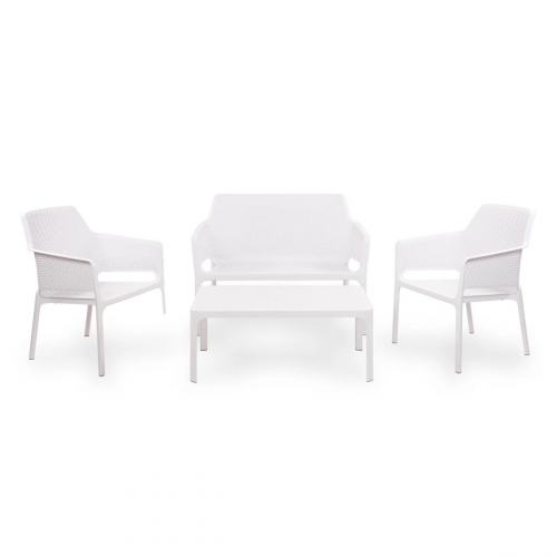 Комплект лаунж мебели Nardi DEI- Net Bianco