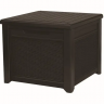 Стол- сундук ECO- PROSPERPLAST CUBE RATTAN 208 л, коричневый