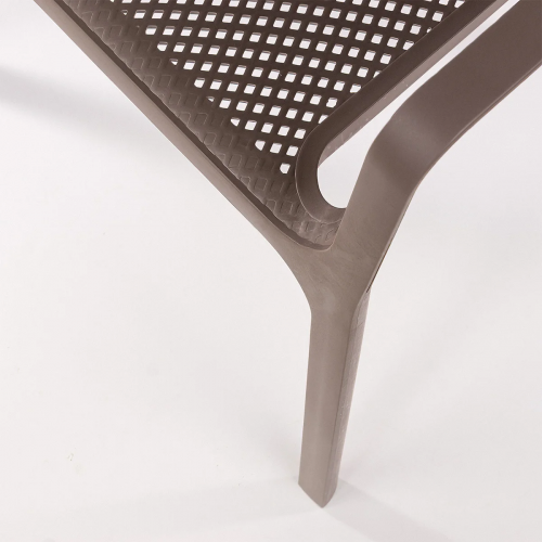 Комплект Nardi DEI- стол Clipx 70 см + 4 кресла Net, tortora
