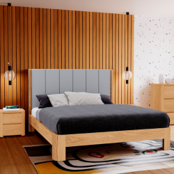 Кровать двуспальная деревянная AWD- Венеция (ясень) 