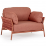Комплект TERR- BIZZOTTO Pardis: диван, 2 кресла + журнальный стол