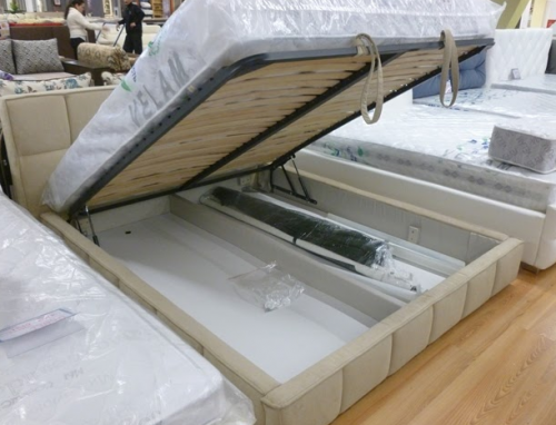 Кровать мягкая двуспальная GSF- Люкс Техас-1