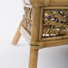 Кресло из натурального ротанга CRU- Ацтека светло-коричневый (d1283)