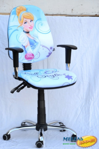 Кресло детское AMF- Бридж Хром Дисней. Принцессы
