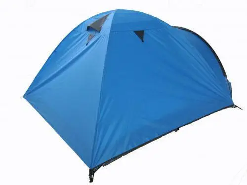 Туристическая палатка 3-х местная ECO- TRAVEL 3, синий