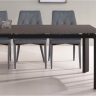 Стол модерн premium  EVRO- Marlow DF505-2T Gray (серый, графит)
