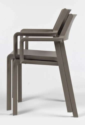 Комплект Nardi DEI- стол Spritz + 2 кресла Trill, tortora