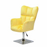 Офисное кресло OND- Oliver (Оливер) Б-Т желтый B-1027 4-CH-BASE