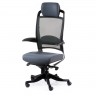 Кресло офисное TPRO- Fulkrum slatеgrey fabric, slatеgrey mеsh E0628