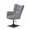 Офисное кресло OND- Oliver (Оливер) Б-Т серый B-1004 4-BK-BASE