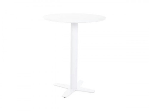 Барный стол SIGNAL BT-002 в белом матовом цвете Ø 60 см h76