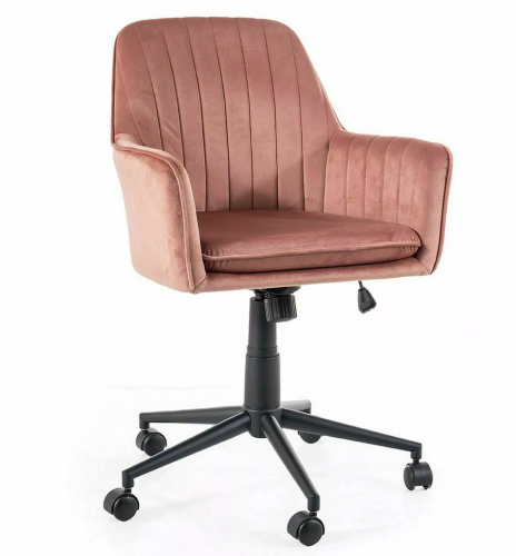 Кресло поворотное  SIGNAL Q-886 VELVET античный розовый (от. 52)