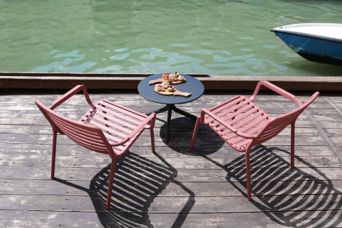 Комплект Nardi DEI- столик кофейный Doga + 2 кресла Doga Relax, Marsala