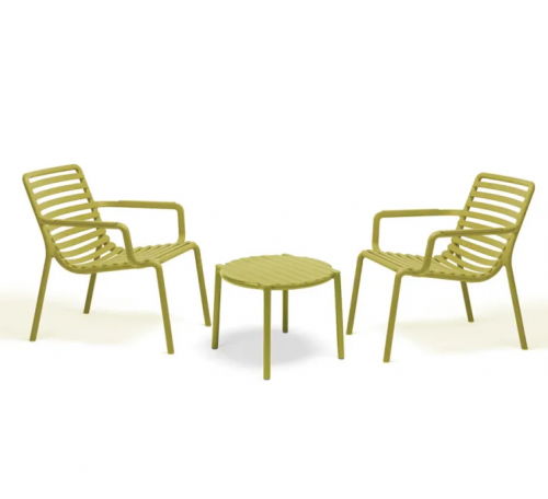 Комплект Nardi DEI- столик кофейный Doga + 2 кресла Doga Relax, Pera