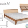 Кровать деревянная CDOK- Венеция М (с мягким изголовьем) 
